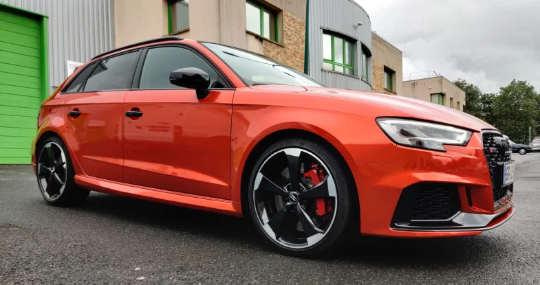 covering audi rs3 orange à Chamblis dans l'Oise 60